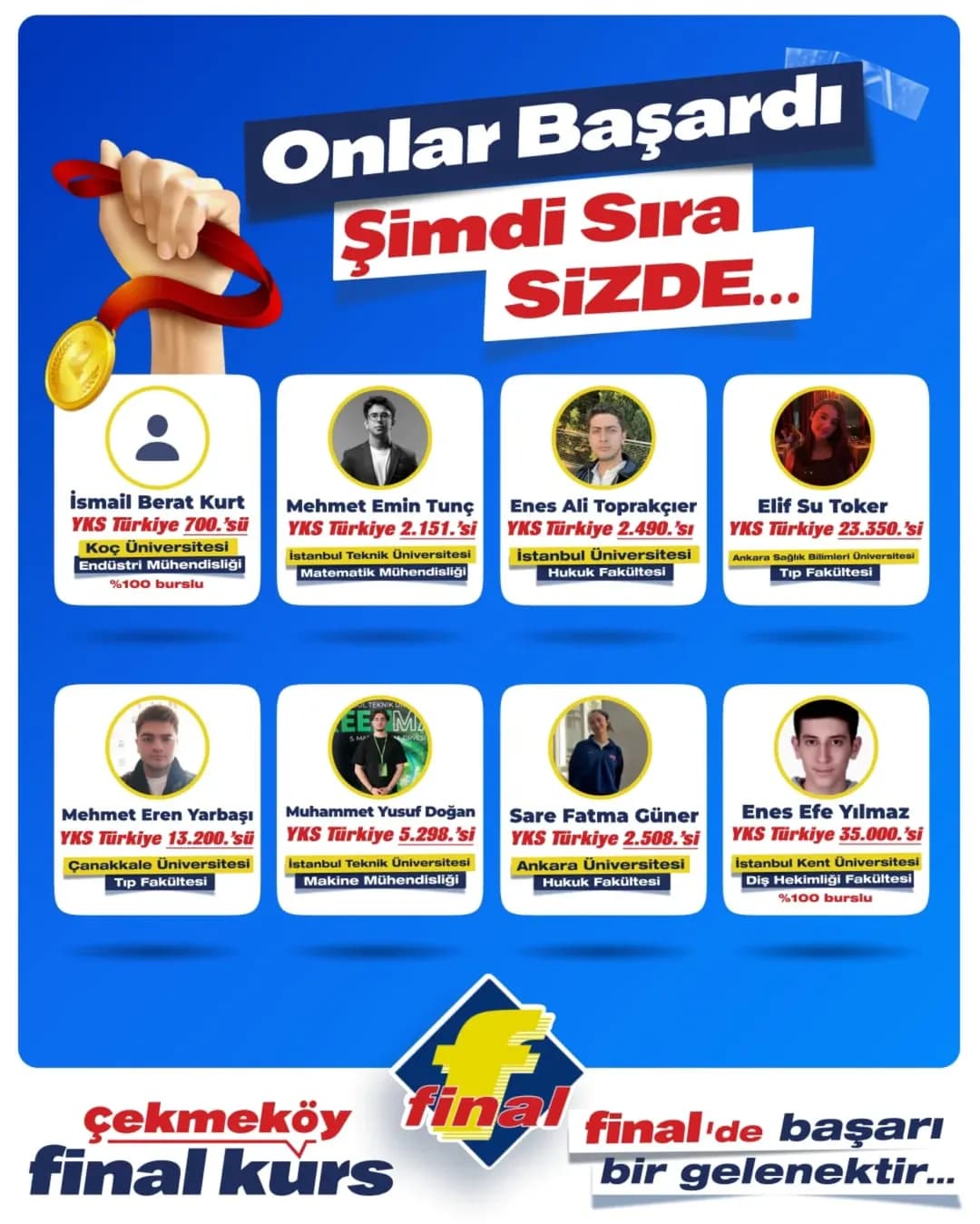 Çekmeköy Final Kurs Başarılarımız 5